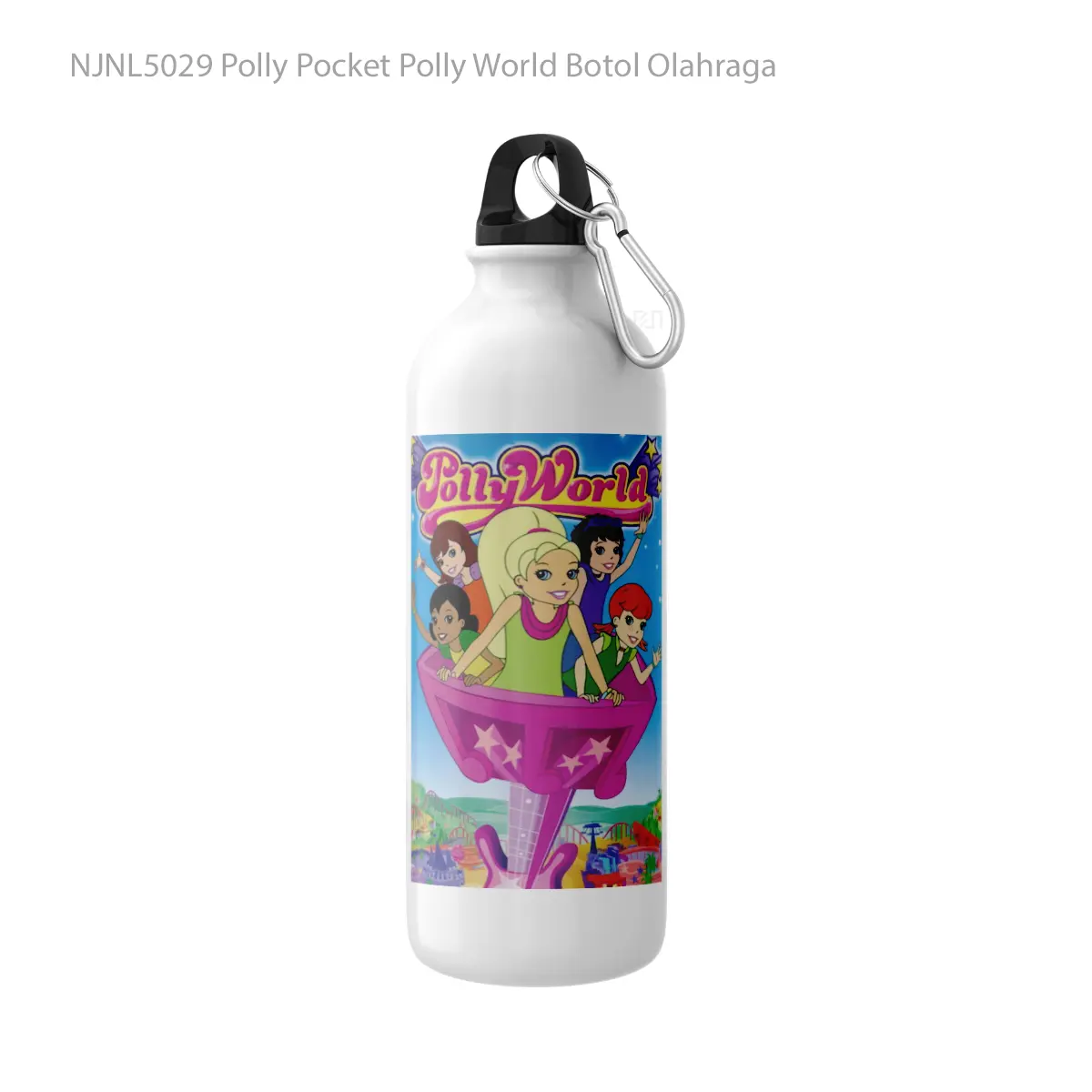Botol Polly Pocket Polly World - Toon Sport Bottle