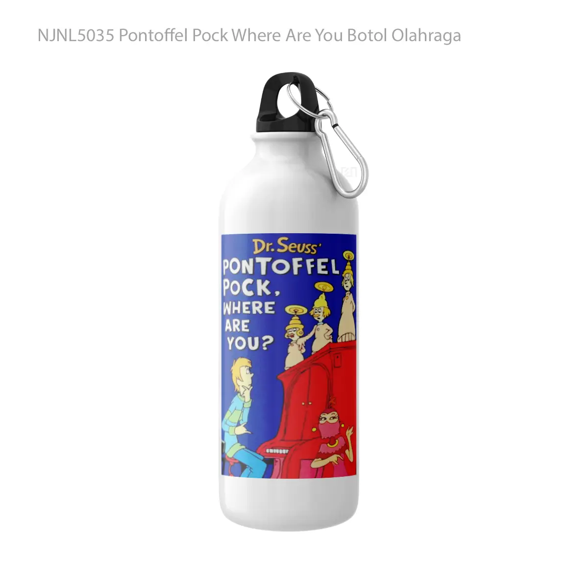Botol Pontoffel Pock Where Are You - Toon Sport Bottle