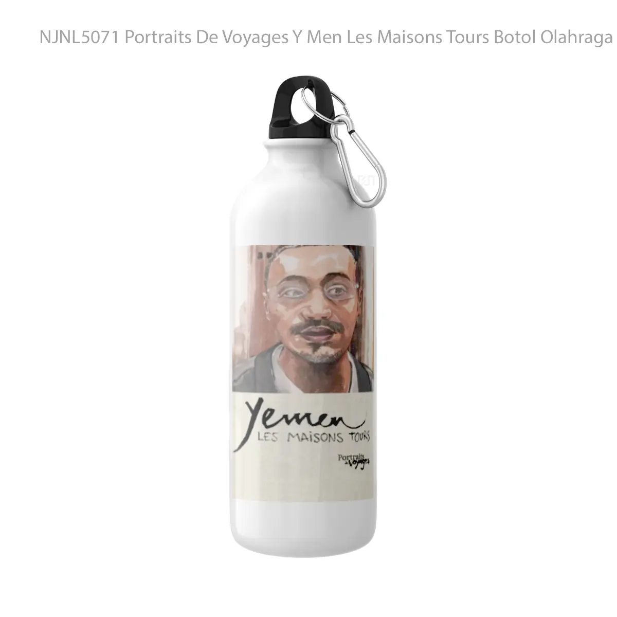 Botol Portraits De Voyages Y Men Les Maisons Tours - Toon Sport Bottle