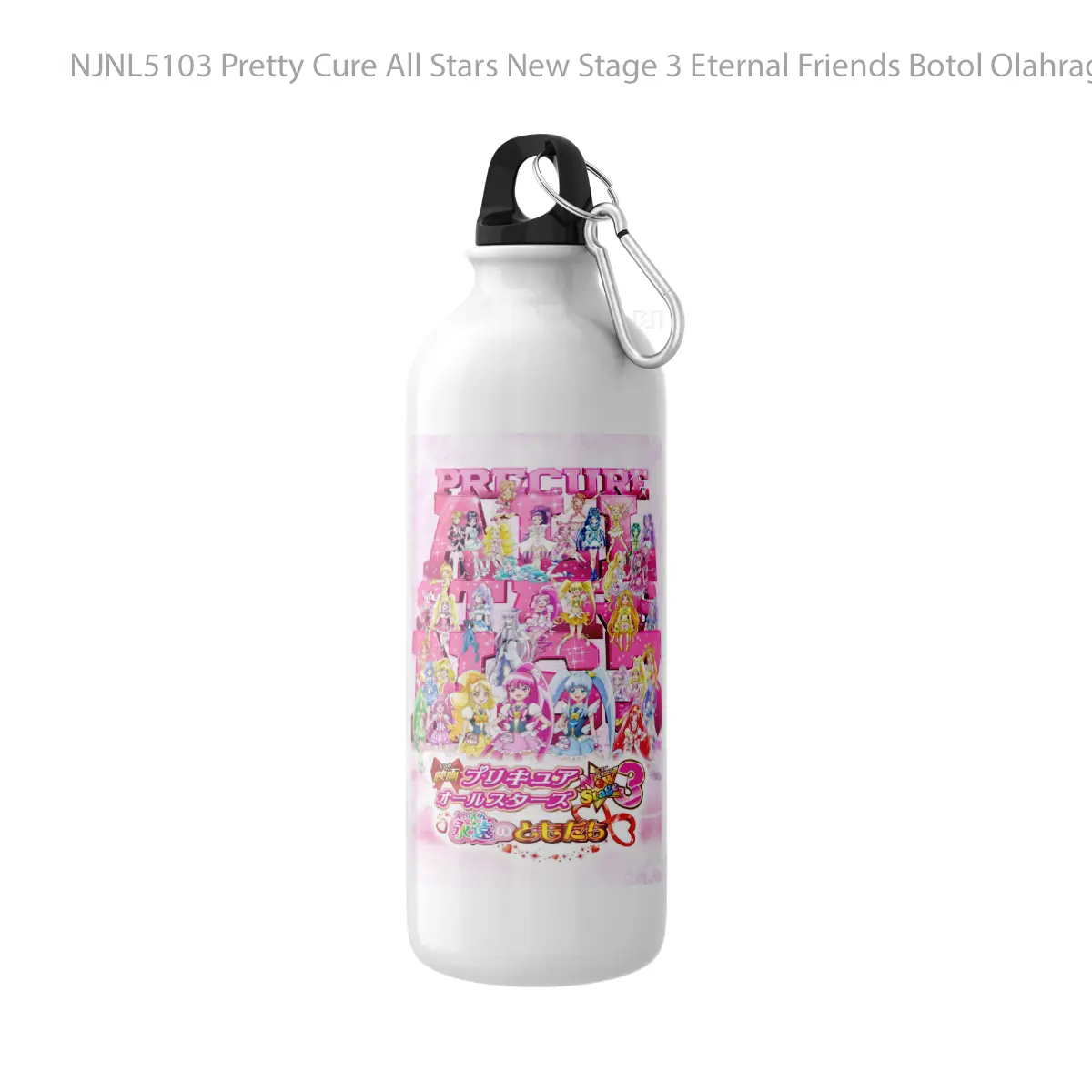Botol Pretty Cure All Stars New Stage 3 Eternal Friends - Toon Sport Bottle