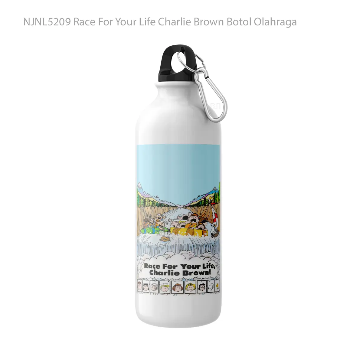 Botol Race For Your Life Charlie Brown - Toon Sport Bottle