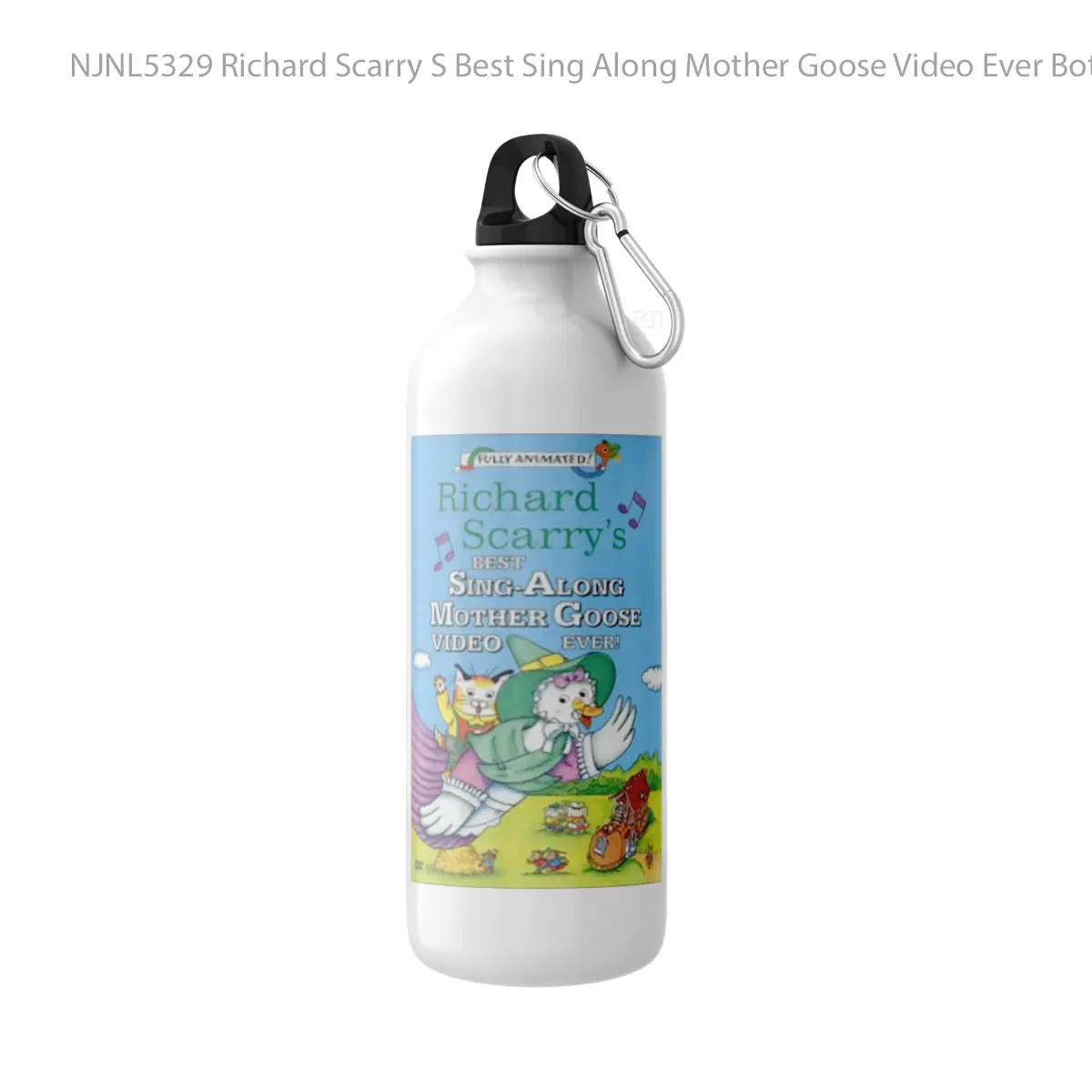 Botol Richard Scarry S Best Sing Along Mother Goose Video Ever - Toon Sport Bottle