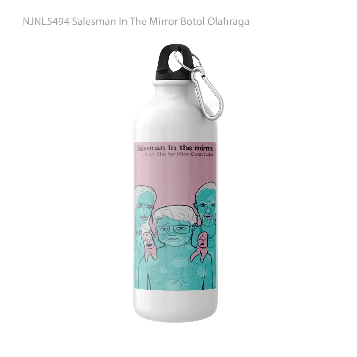 Botol Salesman In The Mirror - Toon Sport Bottle