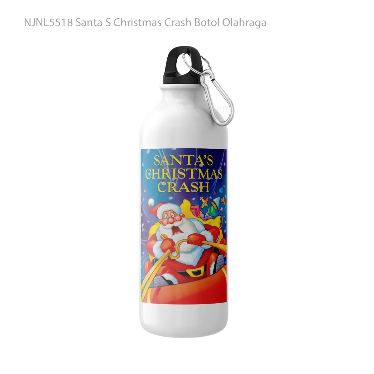 Botol Santa S Christmas Crash - Toon Sport Bottle