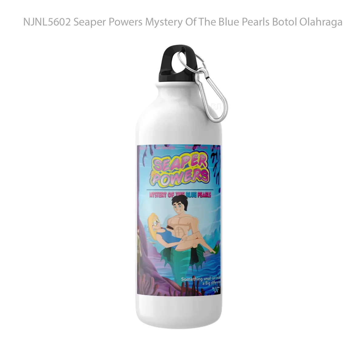 Botol Seaper Powers Mystery Of The Blue Pearls - Toon Sport Bottle