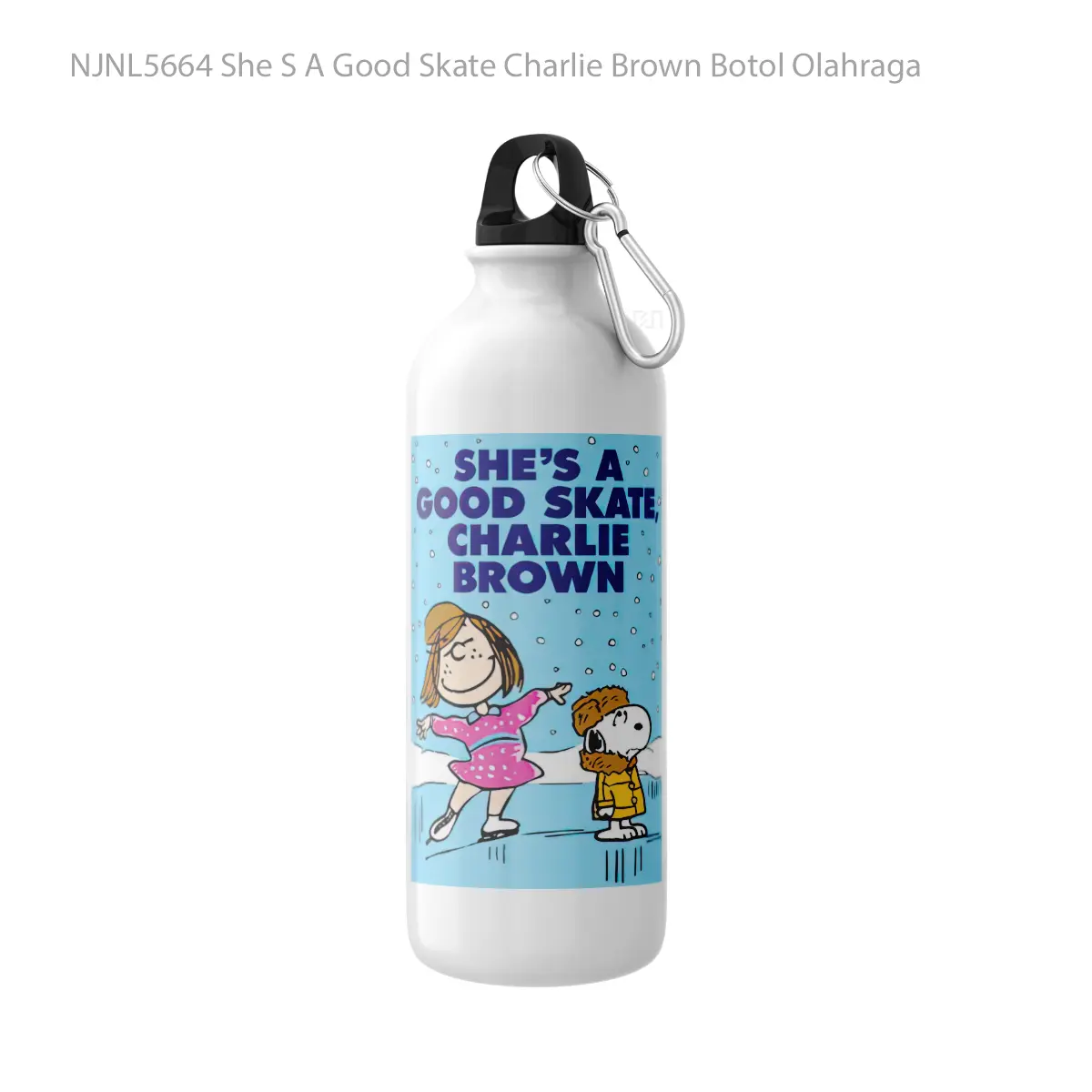 Botol She S A Good Skate Charlie Brown - Toon Sport Bottle
