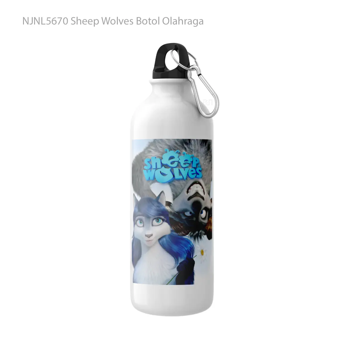 Botol Sheep Wolves - Toon Sport Bottle
