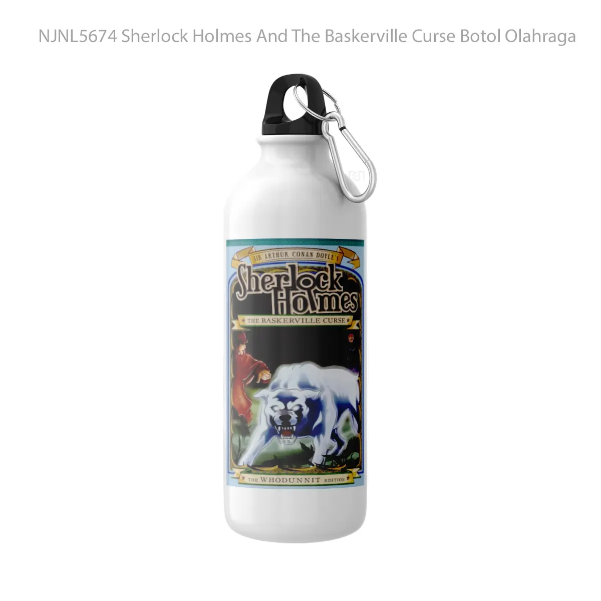 Botol Sherlock Holmes And The Baskerville Curse - Toon Sport Bottle