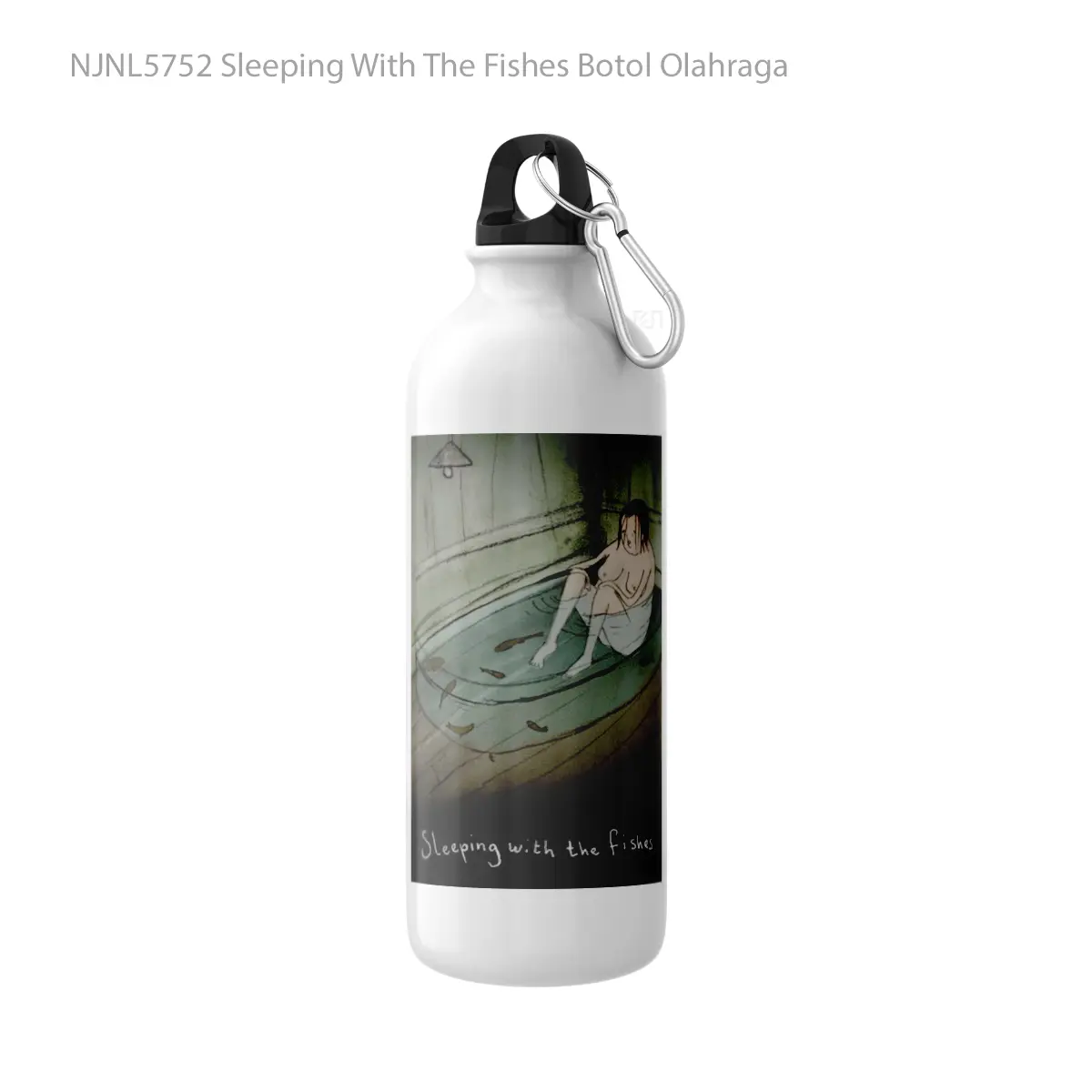 Botol Sleeping With The Fishes - Toon Sport Bottle