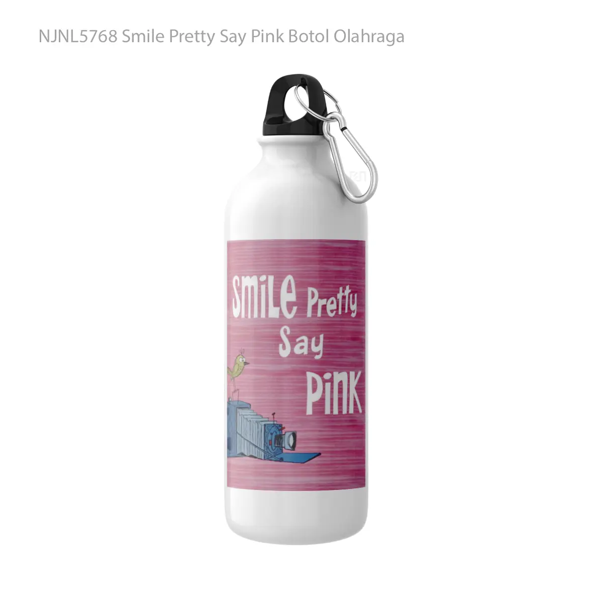Botol Smile Pretty Say Pink - Toon Sport Bottle