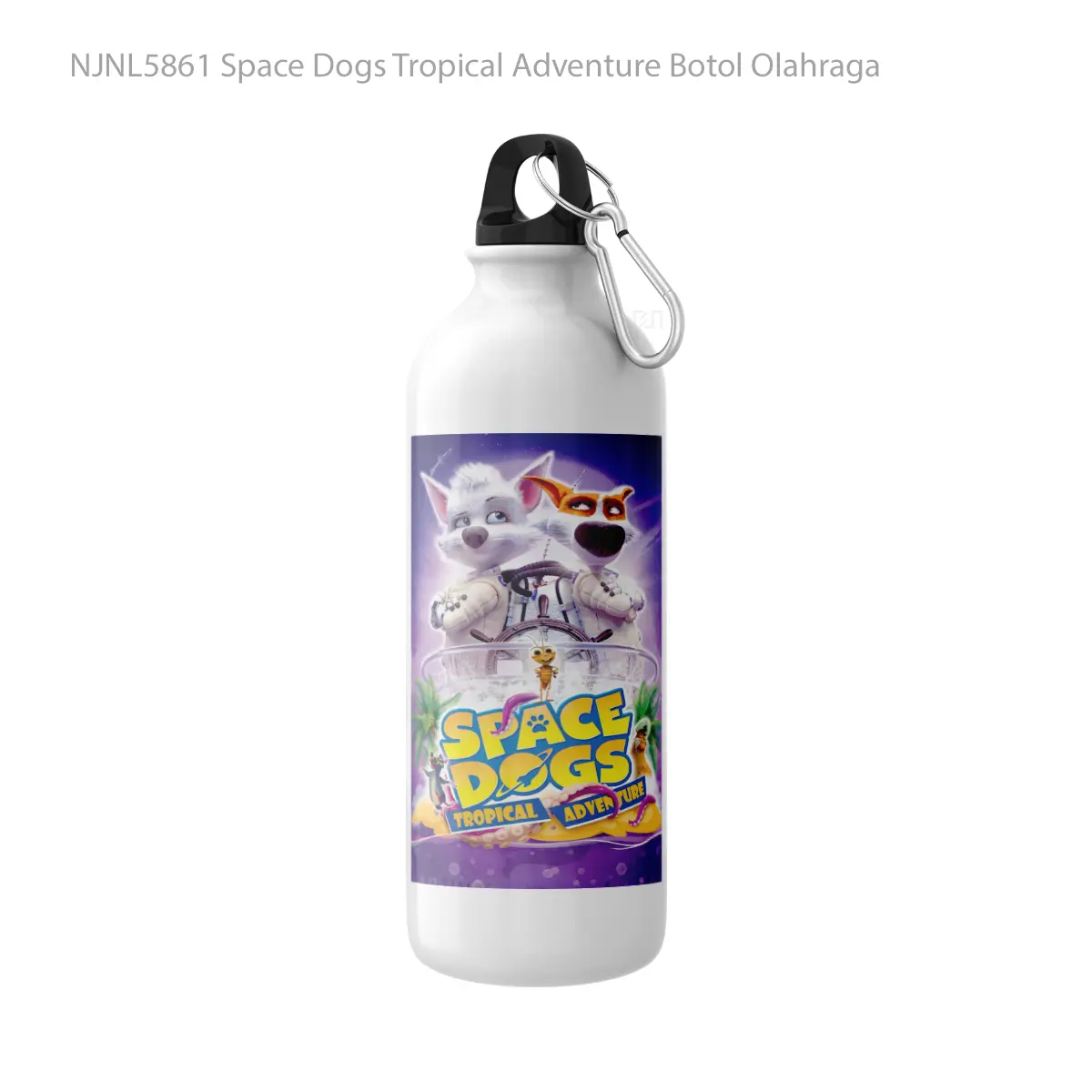 Botol Space Dogs Tropical Adventure - Toon Sport Bottle