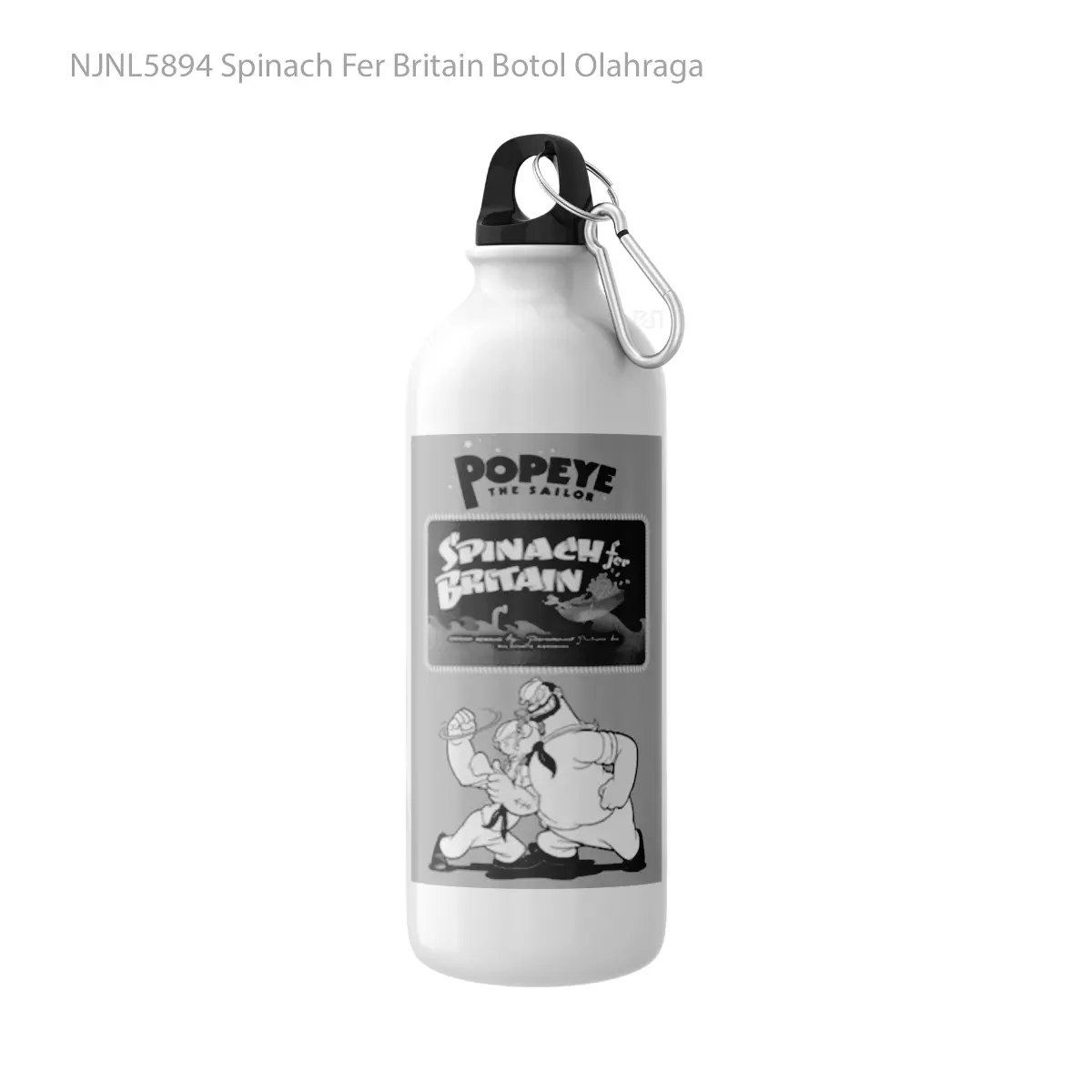 Botol Spinach Fer Britain - Toon Sport Bottle