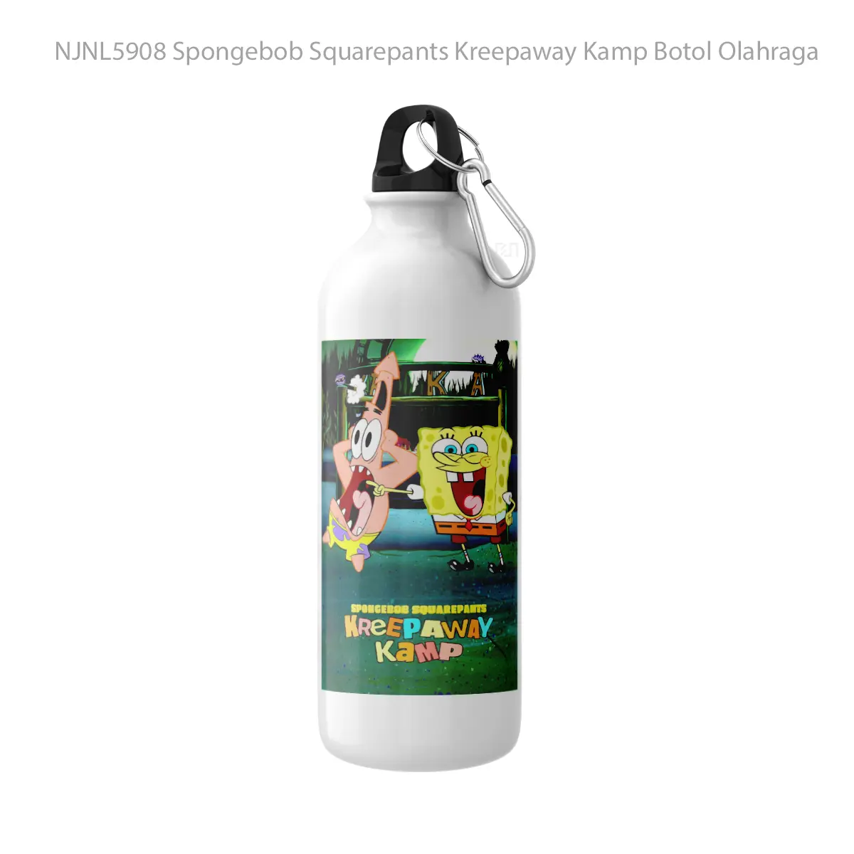 Botol Spongebob Squarepants Kreepaway Kamp - Toon Sport Bottle