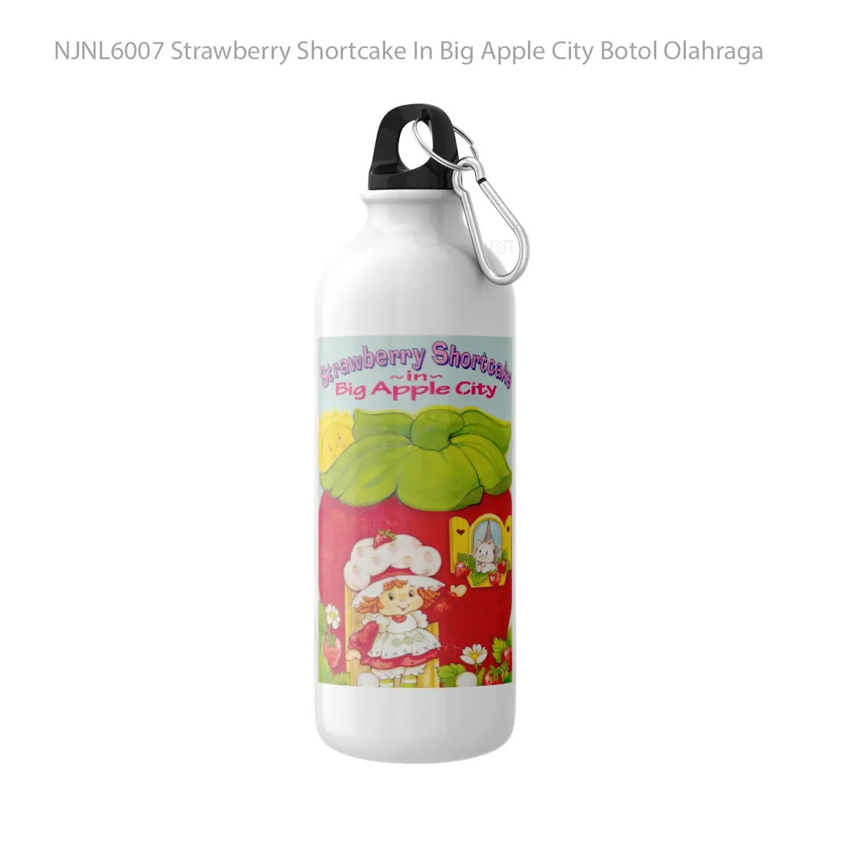 Botol Strawberry Shortcake In Big Apple City - Toon Sport Bottle