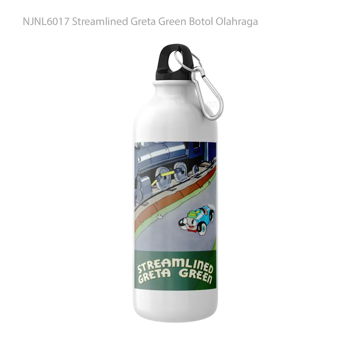 Botol Streamlined Greta Green - Toon Sport Bottle