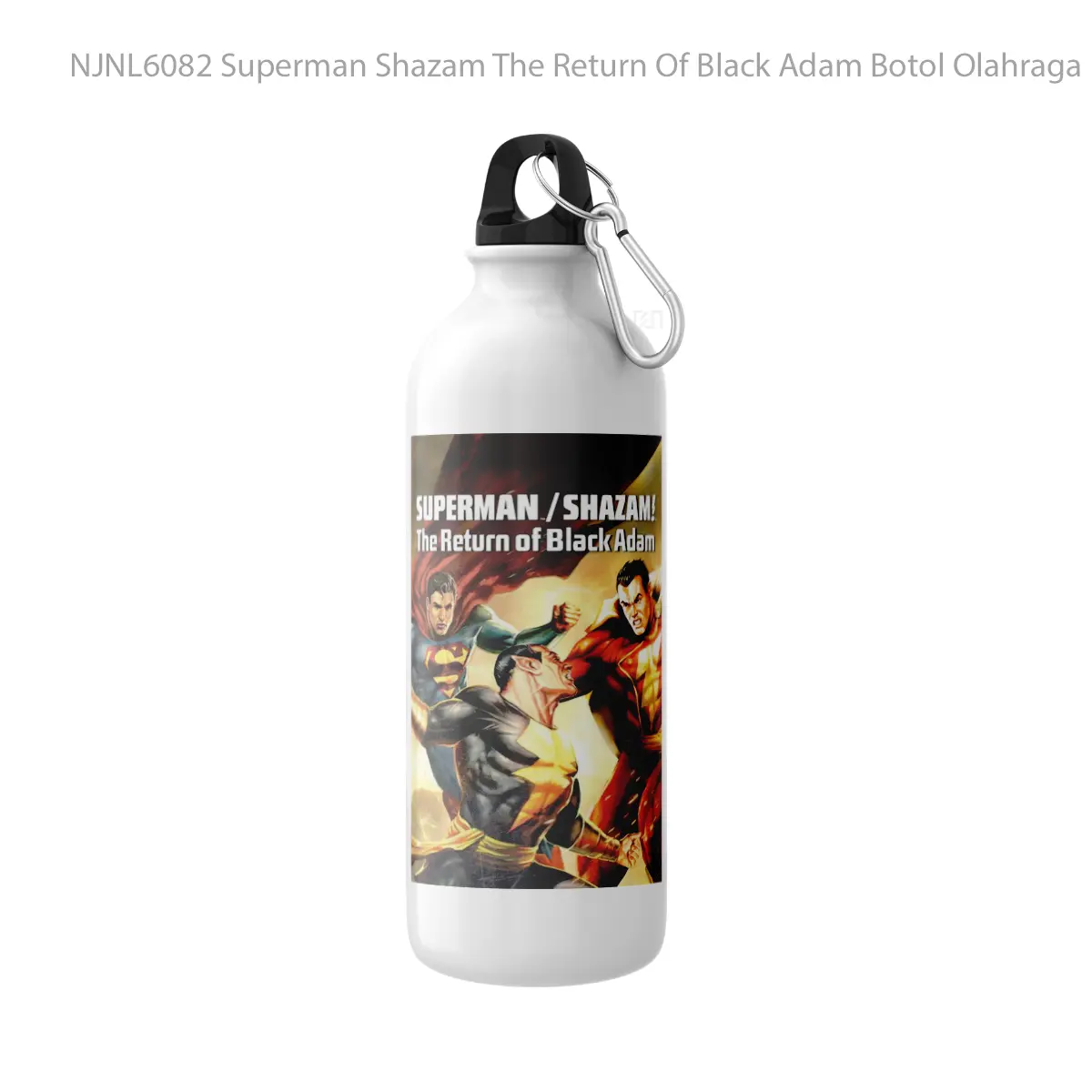 Botol Superman Shazam The Return Of Black Adam - Toon Sport Bottle
