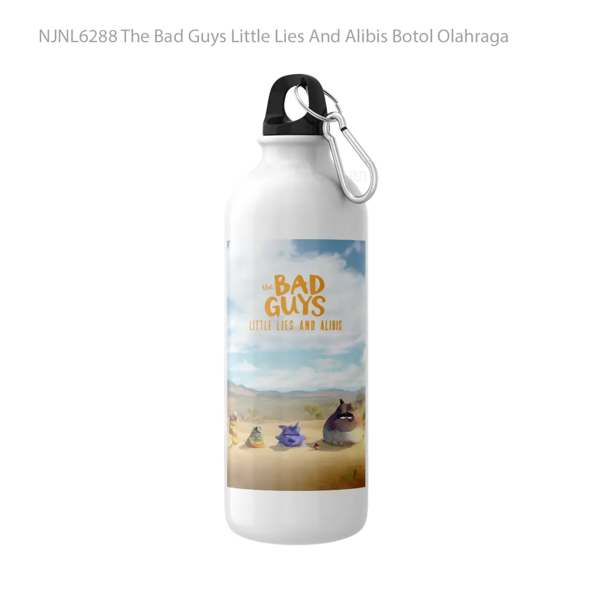 Botol The Bad Guys Little Lies And Alibis - Toon Sport Bottle