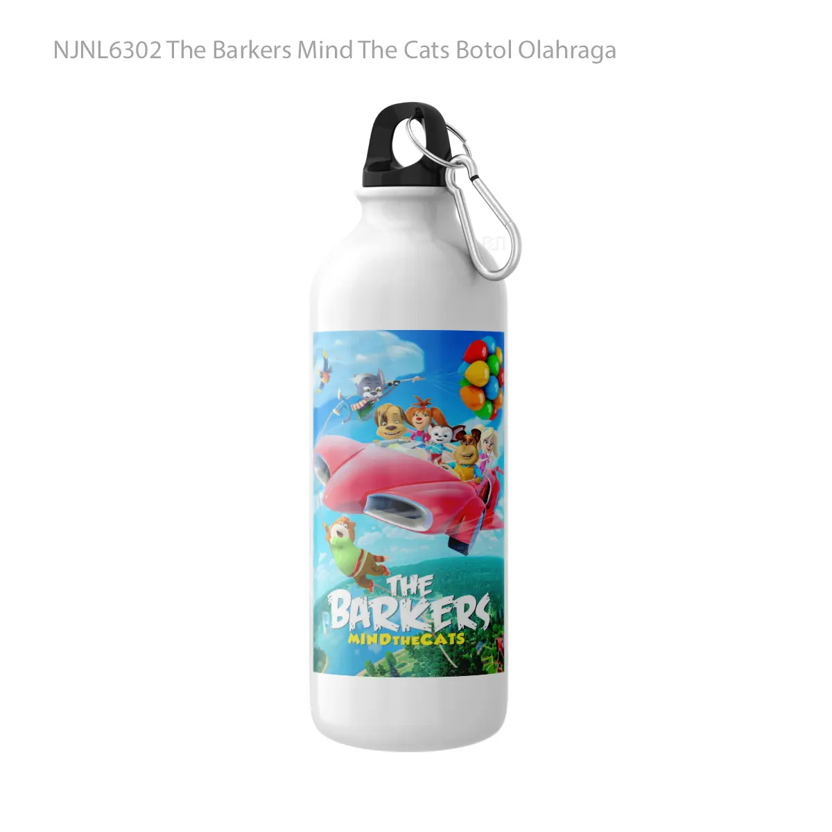 Botol The Barkers Mind The Cats - Toon Sport Bottle