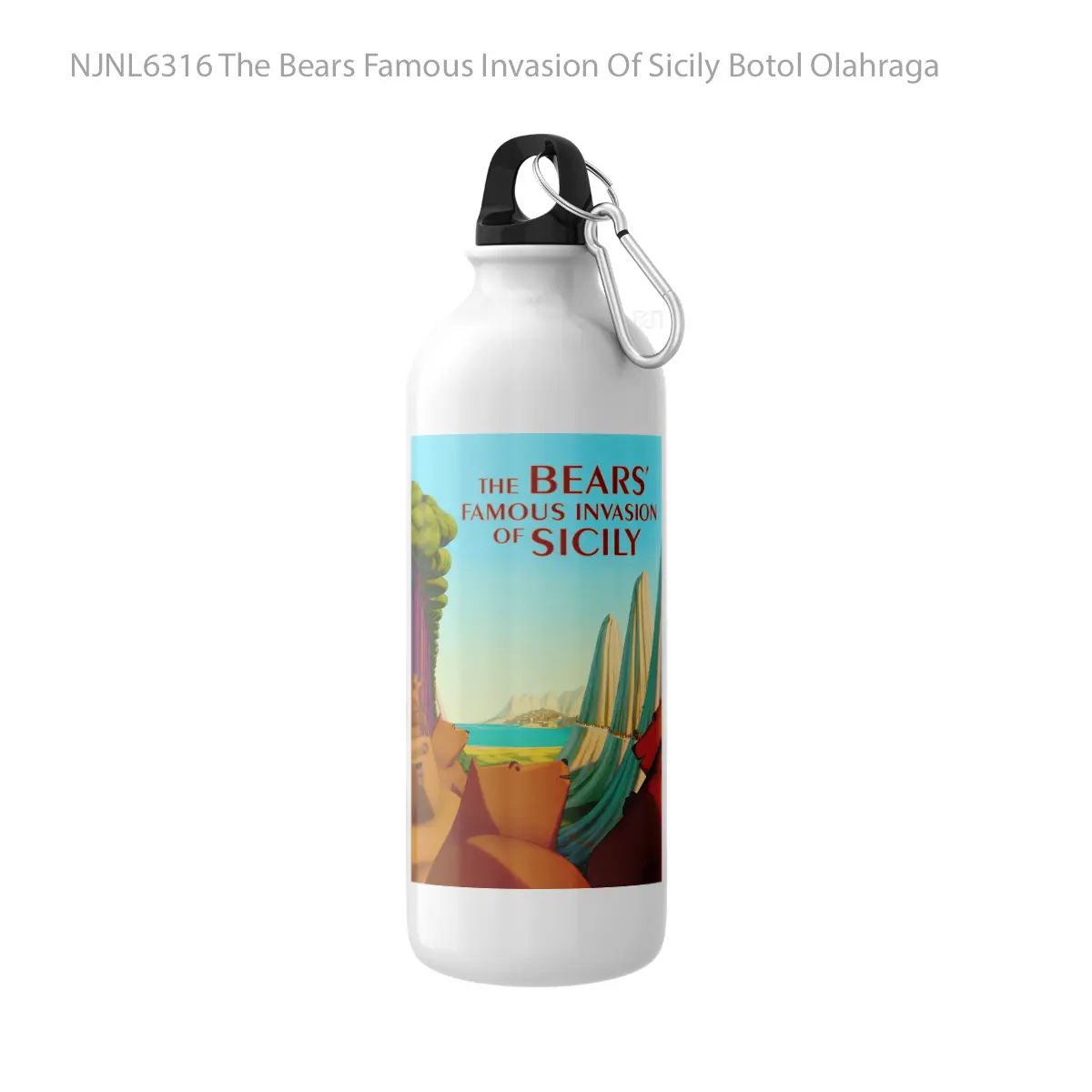 Botol The Bears Famous Invasion Of Sicily - Toon Sport Bottle