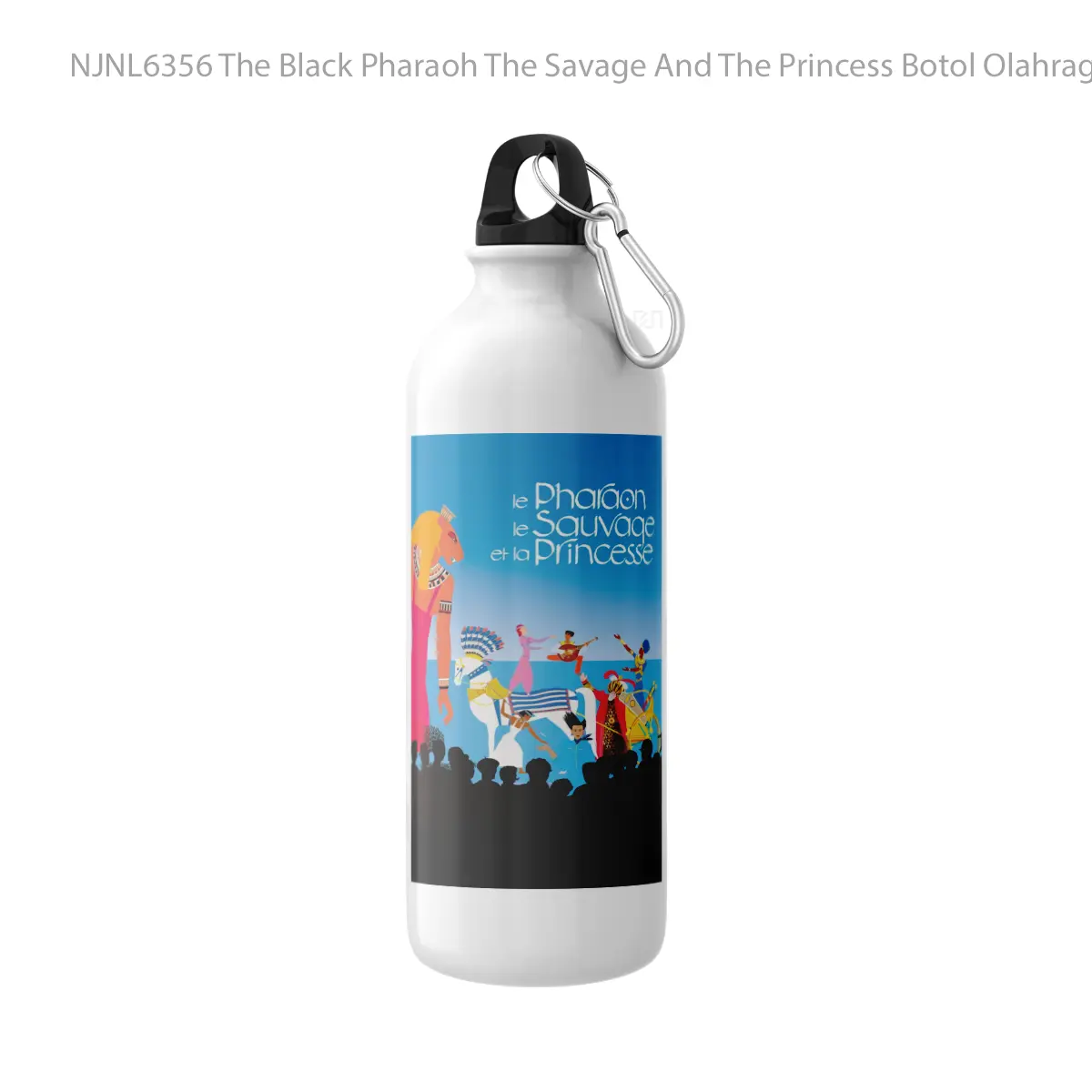 Botol The Black Pharaoh The Savage And The Princess - Toon Sport Bottle