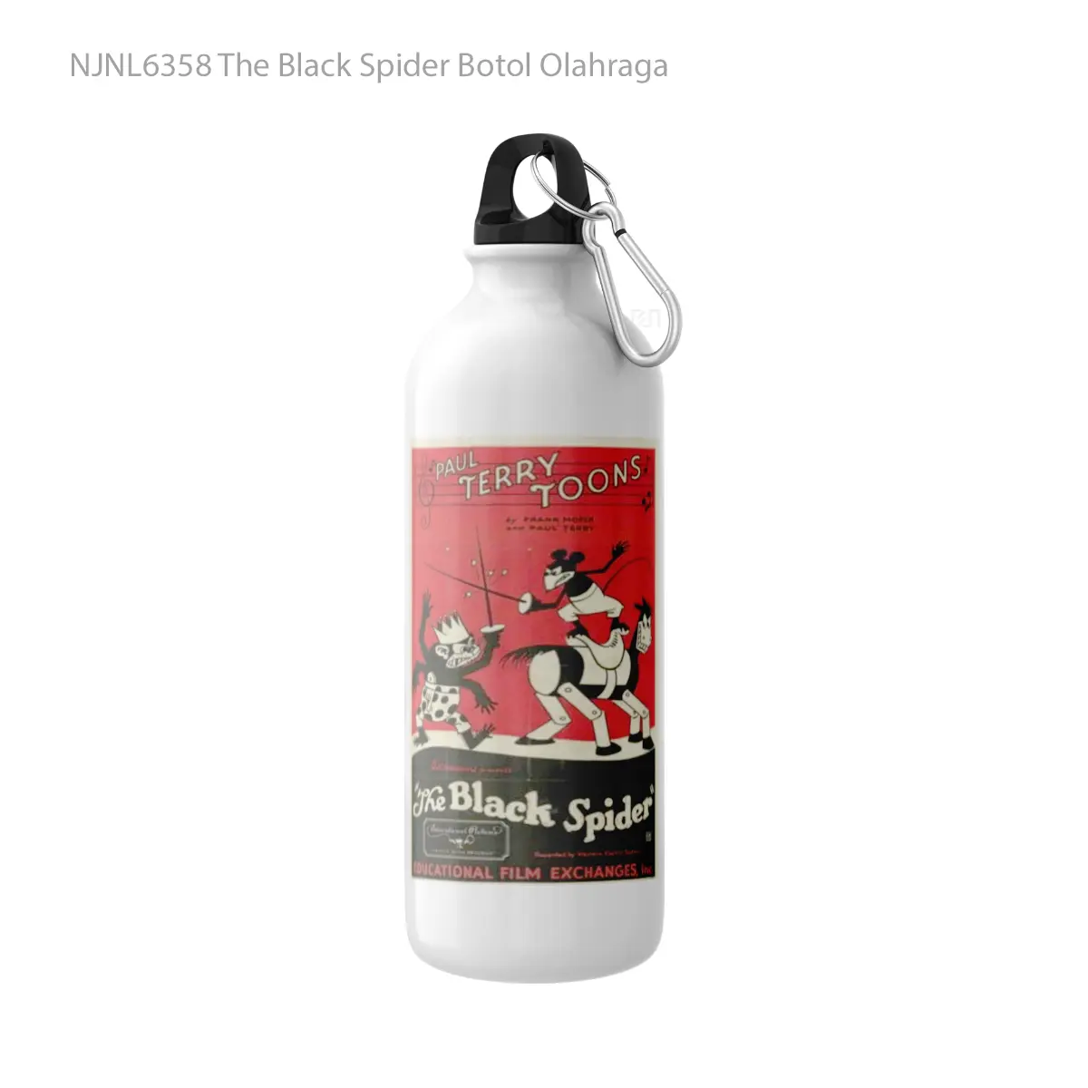 Botol The Black Spider - Toon Sport Bottle