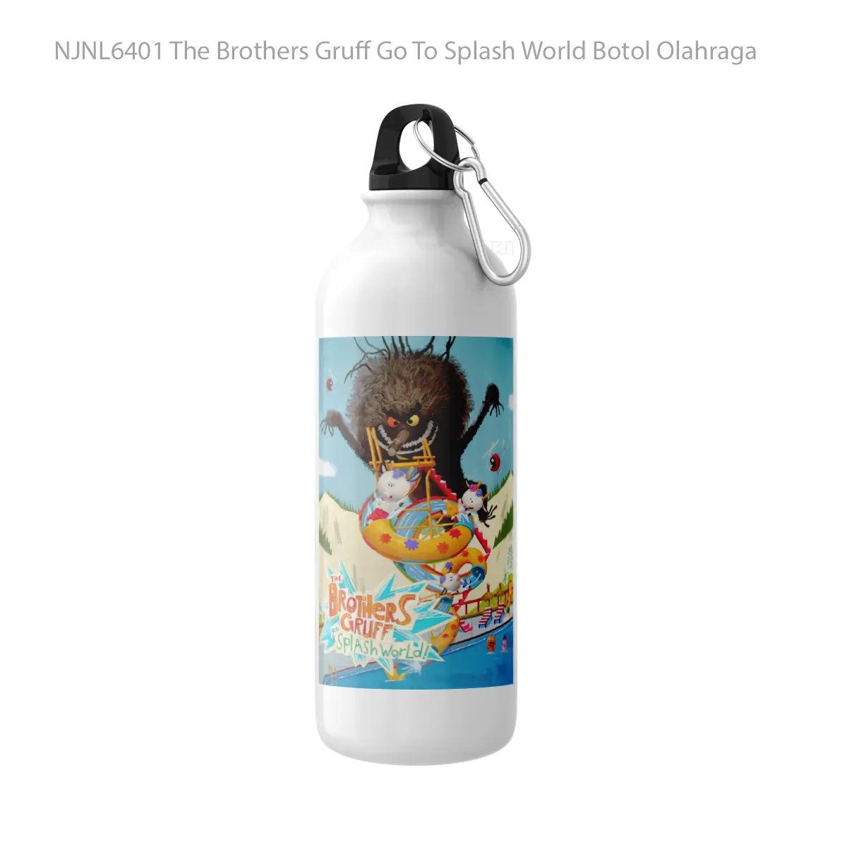 Botol The Brothers Gruff Go To Splash World - Toon Sport Bottle