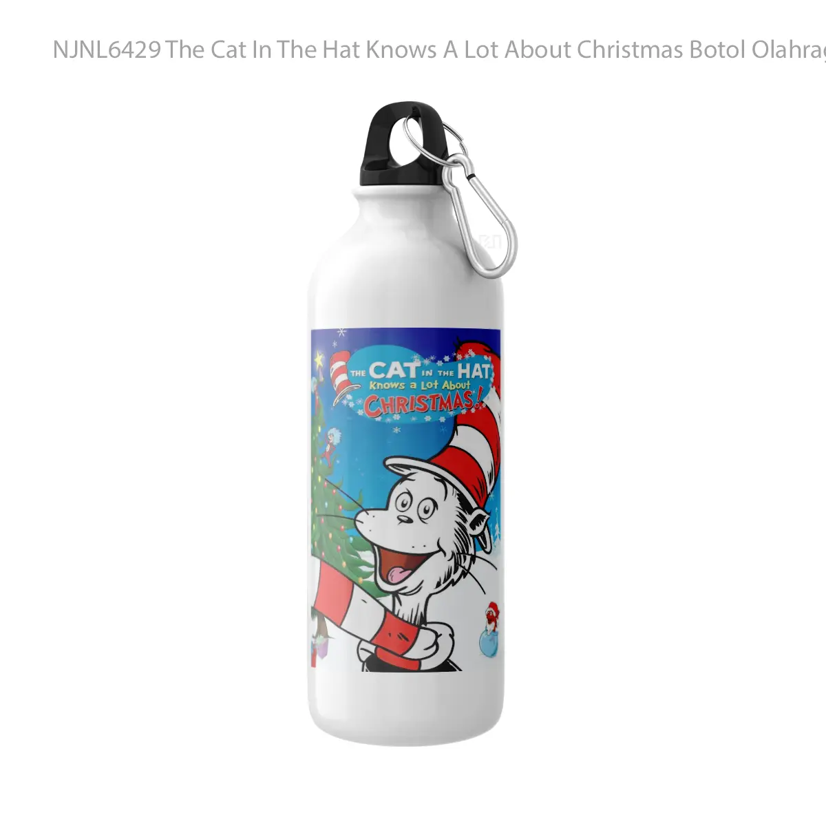 Botol The Cat In The Hat Knows A Lot About Christmas - Toon Sport Bottle