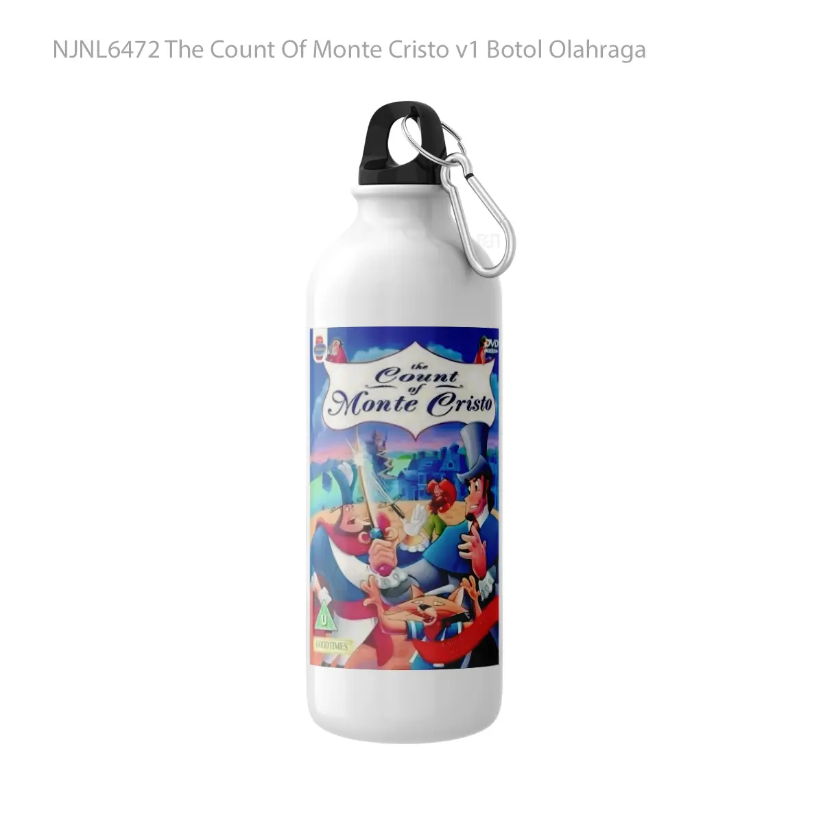 Botol The Count Of Monte Cristo v1 - Toon Sport Bottle