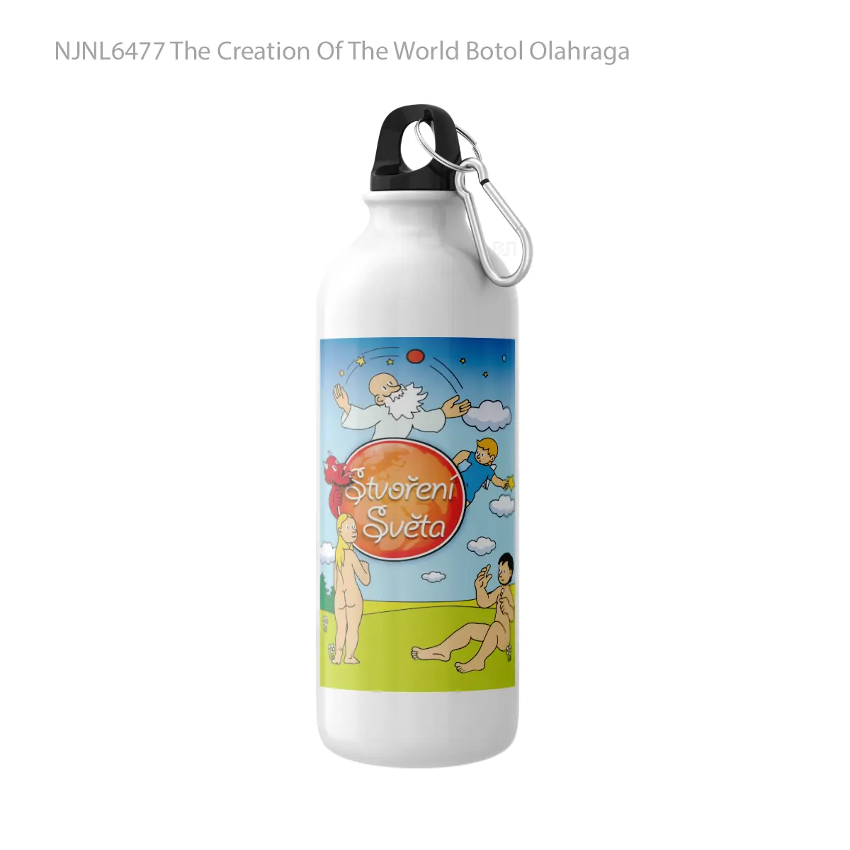 Botol The Creation Of The World - Toon Sport Bottle