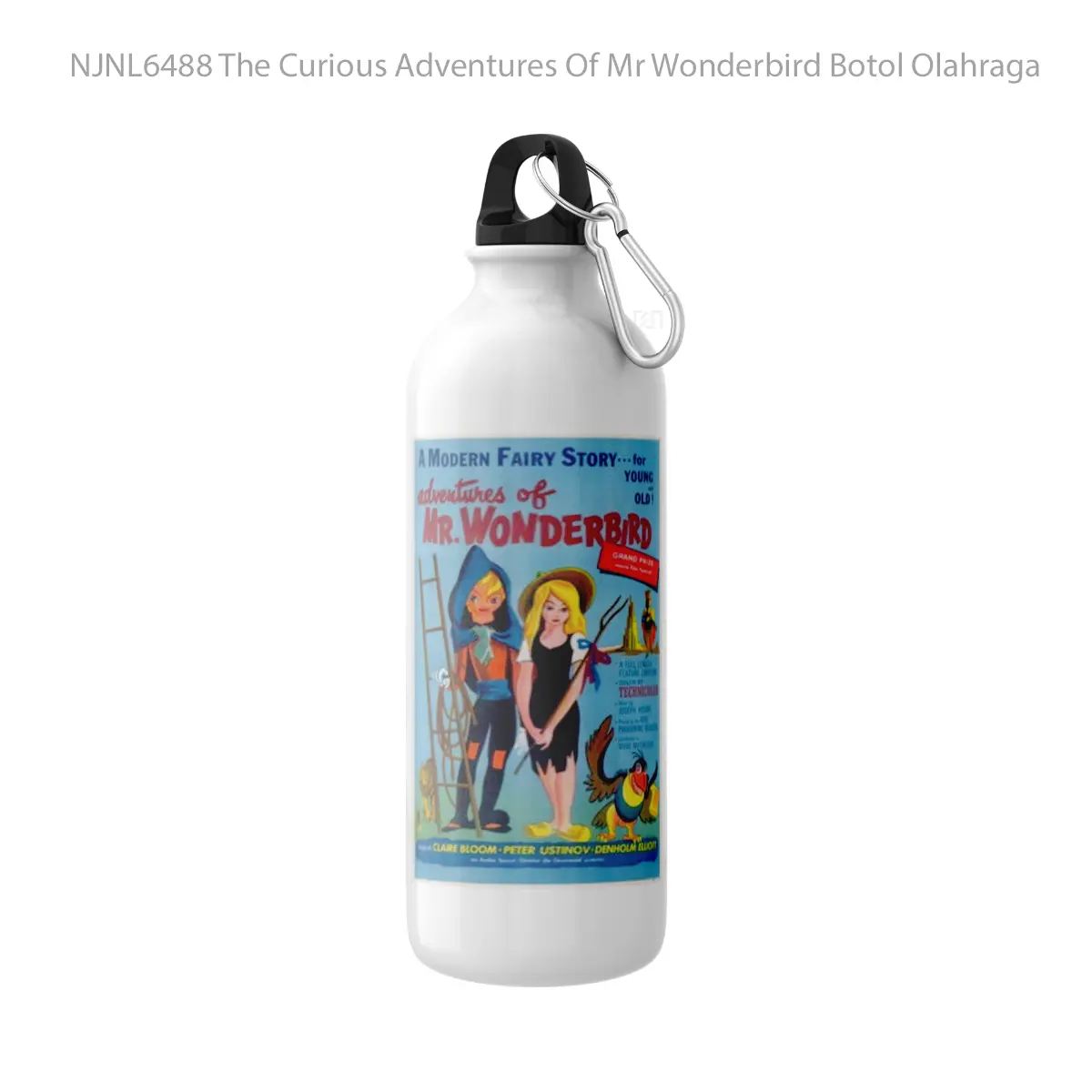 Botol The Curious Adventures Of Mr Wonderbird - Toon Sport Bottle