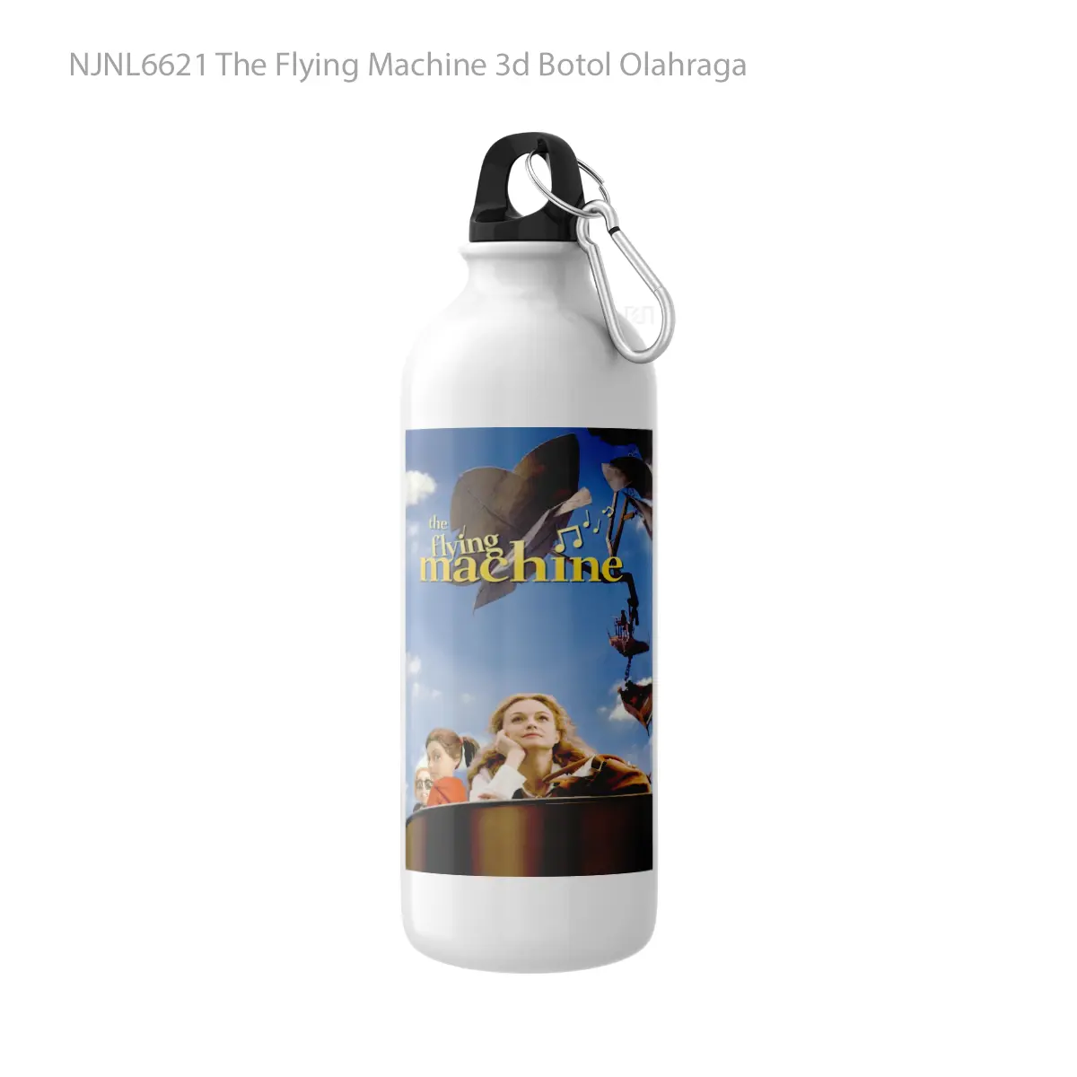Botol The Flying Machine 3d - Toon Sport Bottle