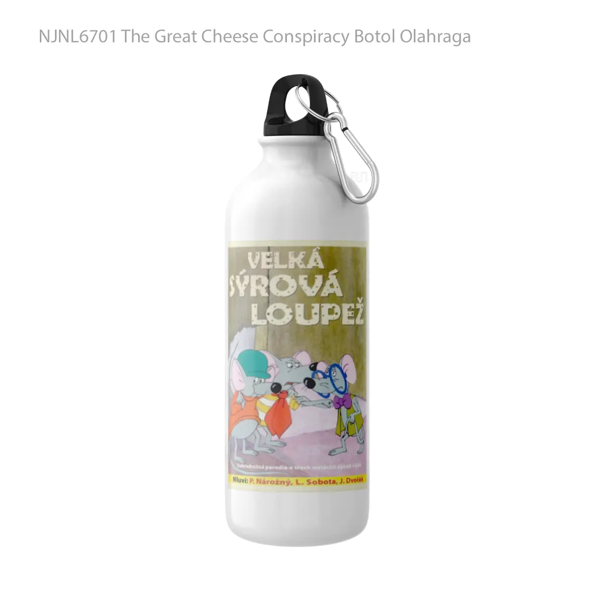Botol The Great Cheese Conspiracy - Toon Sport Bottle