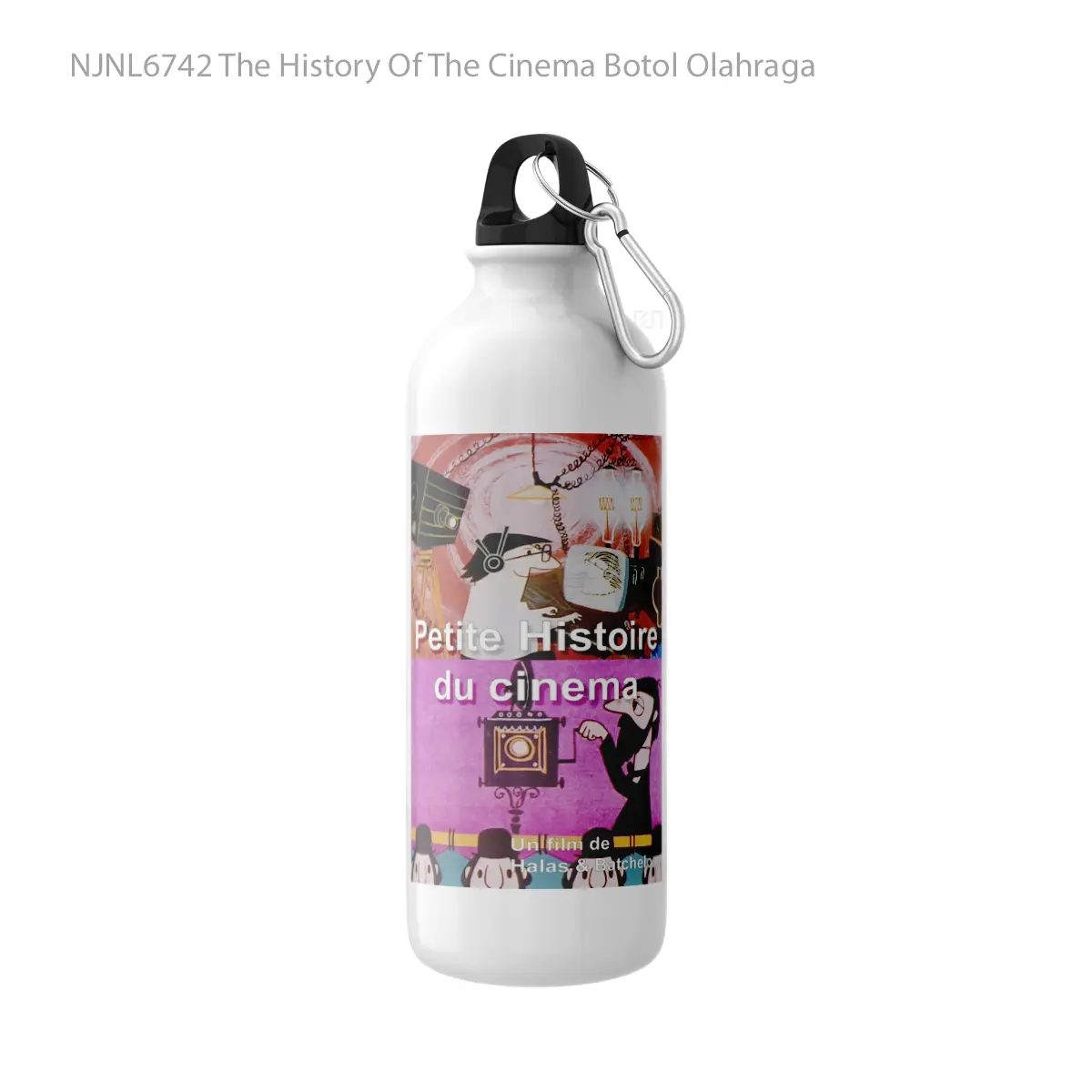 Botol The History Of The Cinema - Toon Sport Bottle