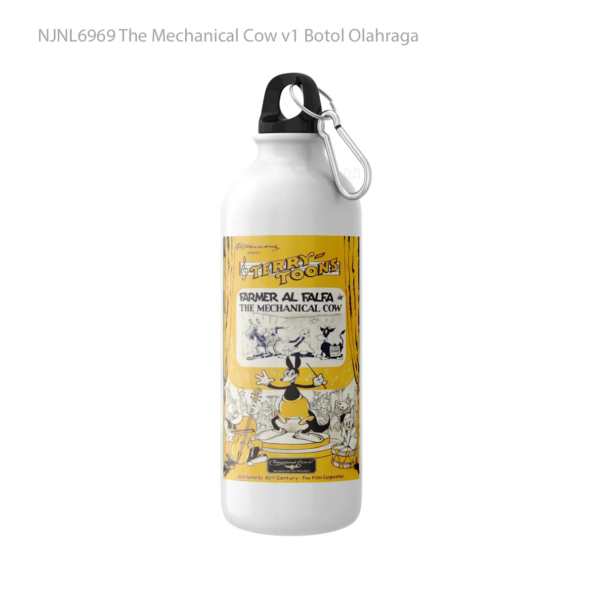 Botol The Mechanical Cow v1 - Toon Sport Bottle