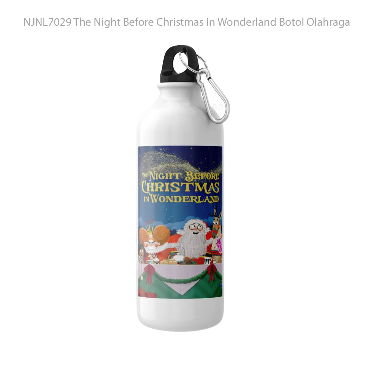 Botol The Night Before Christmas In Wonderland - Toon Sport Bottle