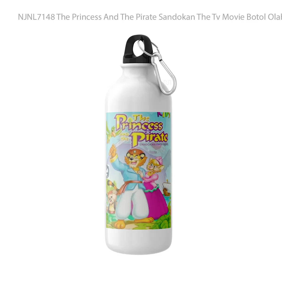 Botol The Princess And The Pirate Sandokan The Tv Movie - Toon Sport Bottle