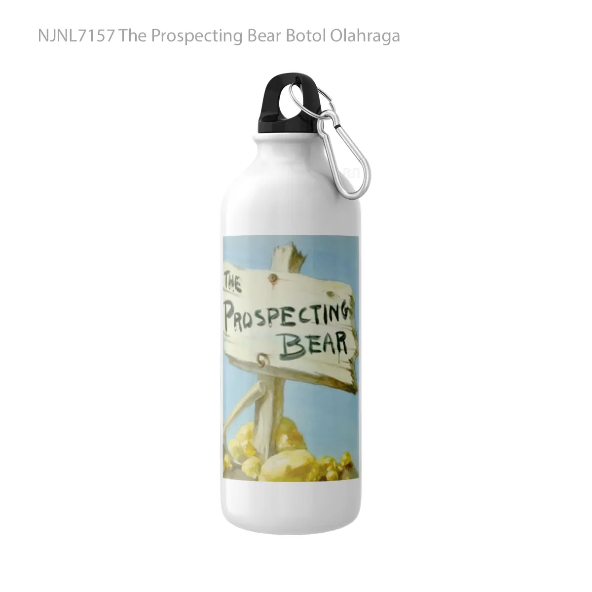 Botol The Prospecting Bear - Toon Sport Bottle