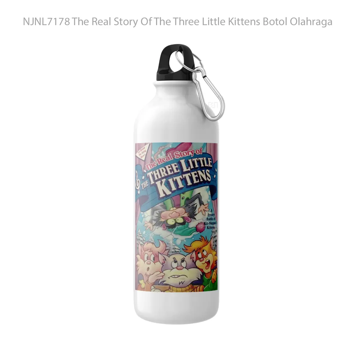 Botol The Real Story Of The Three Little Kittens - Toon Sport Bottle