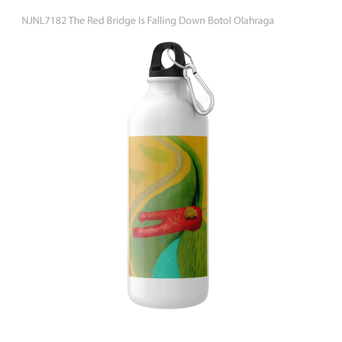 Botol The Red Bridge Is Falling Down - Toon Sport Bottle