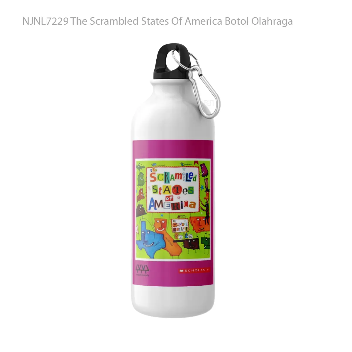 Botol The Scrambled States Of America - Toon Sport Bottle