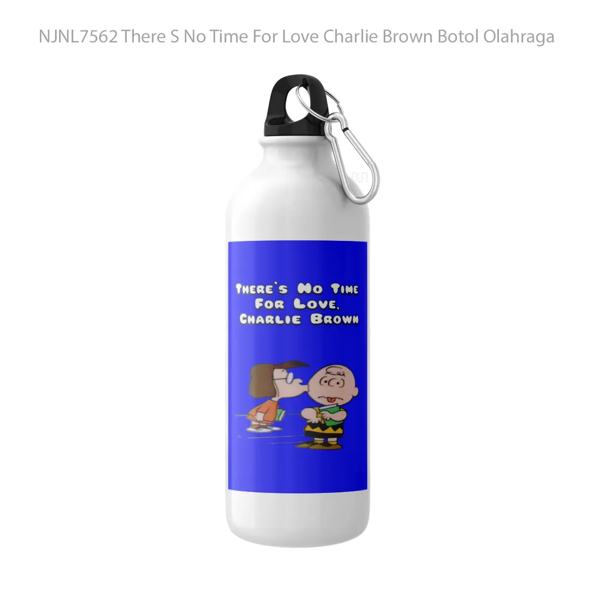 Botol There S No Time For Love Charlie Brown - Toon Sport Bottle