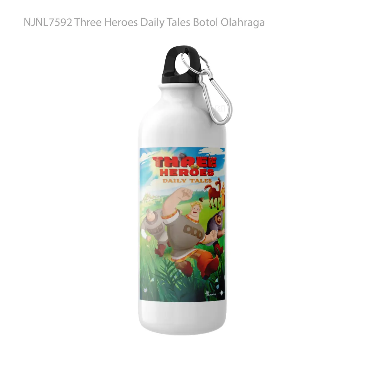 Botol Three Heroes Daily Tales - Toon Sport Bottle