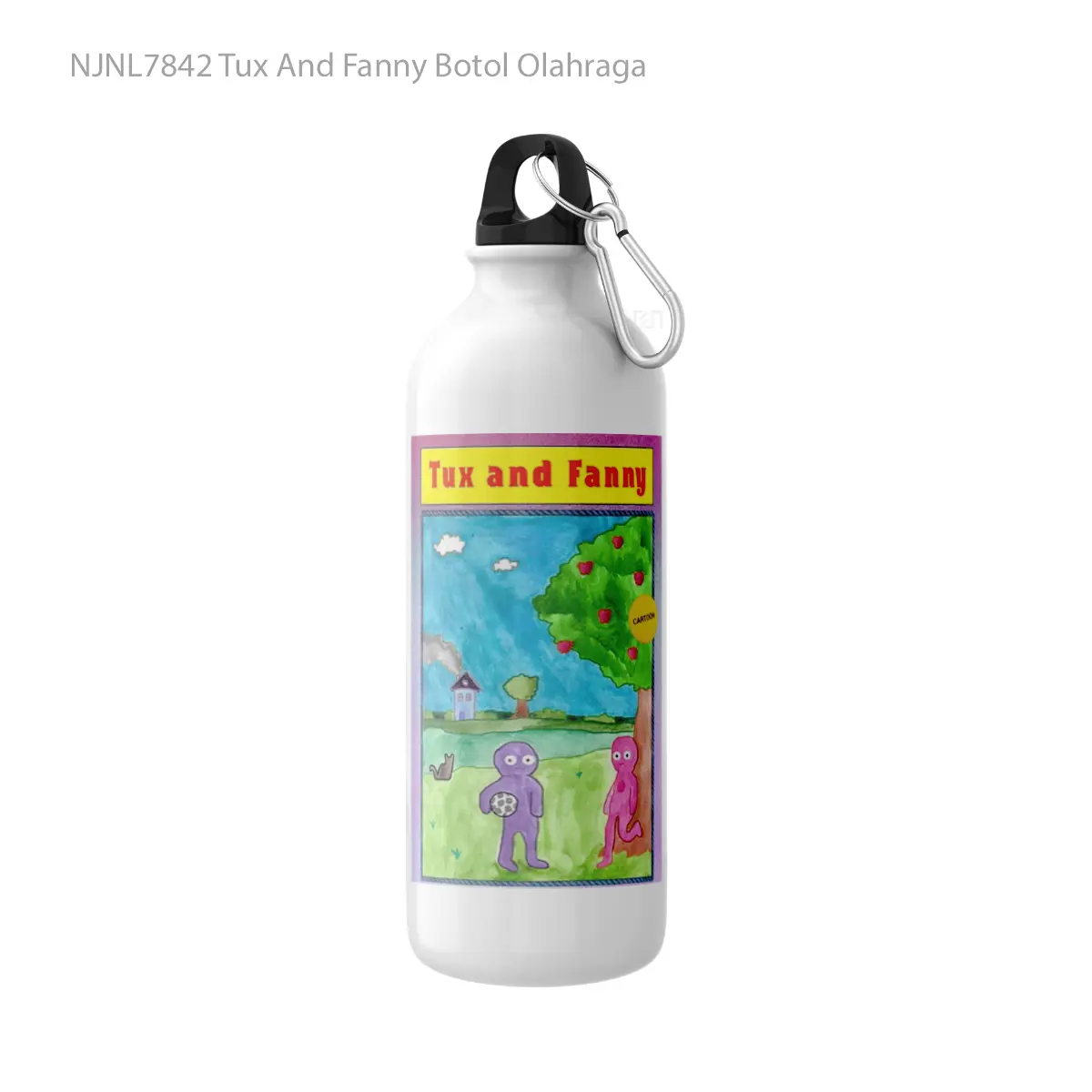 Botol Tux And Fanny - Toon Sport Bottle