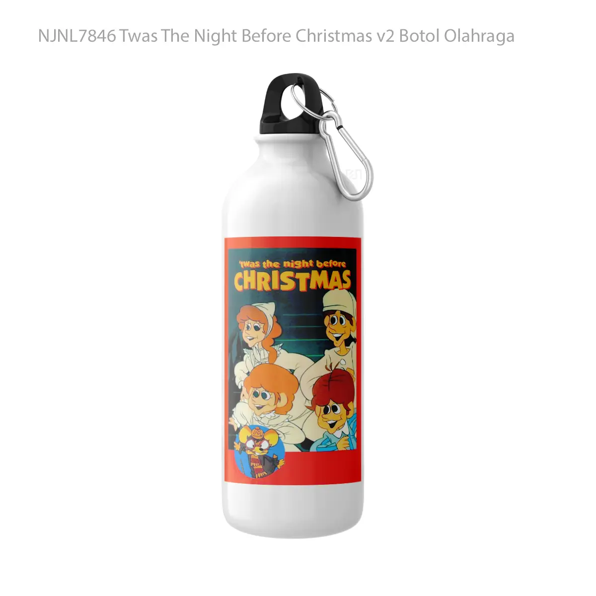 Botol Twas The Night Before Christmas v2 - Toon Sport Bottle