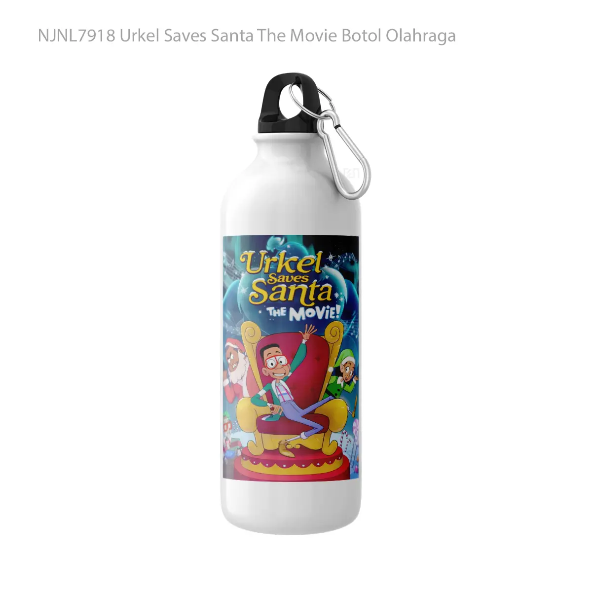 Botol Urkel Saves Santa The Movie - Toon Sport Bottle