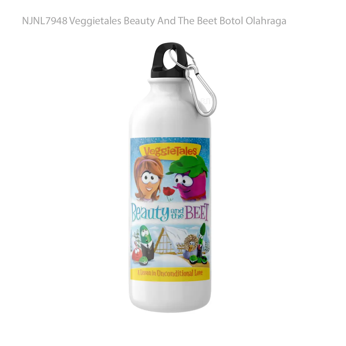 Botol Veggietales Beauty And The Beet - Toon Sport Bottle
