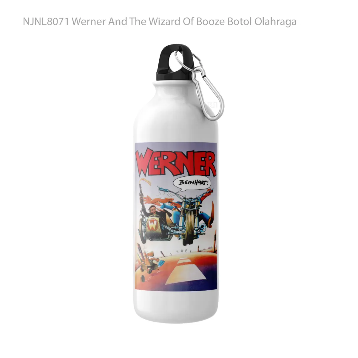 Botol Werner And The Wizard Of Booze - Toon Sport Bottle