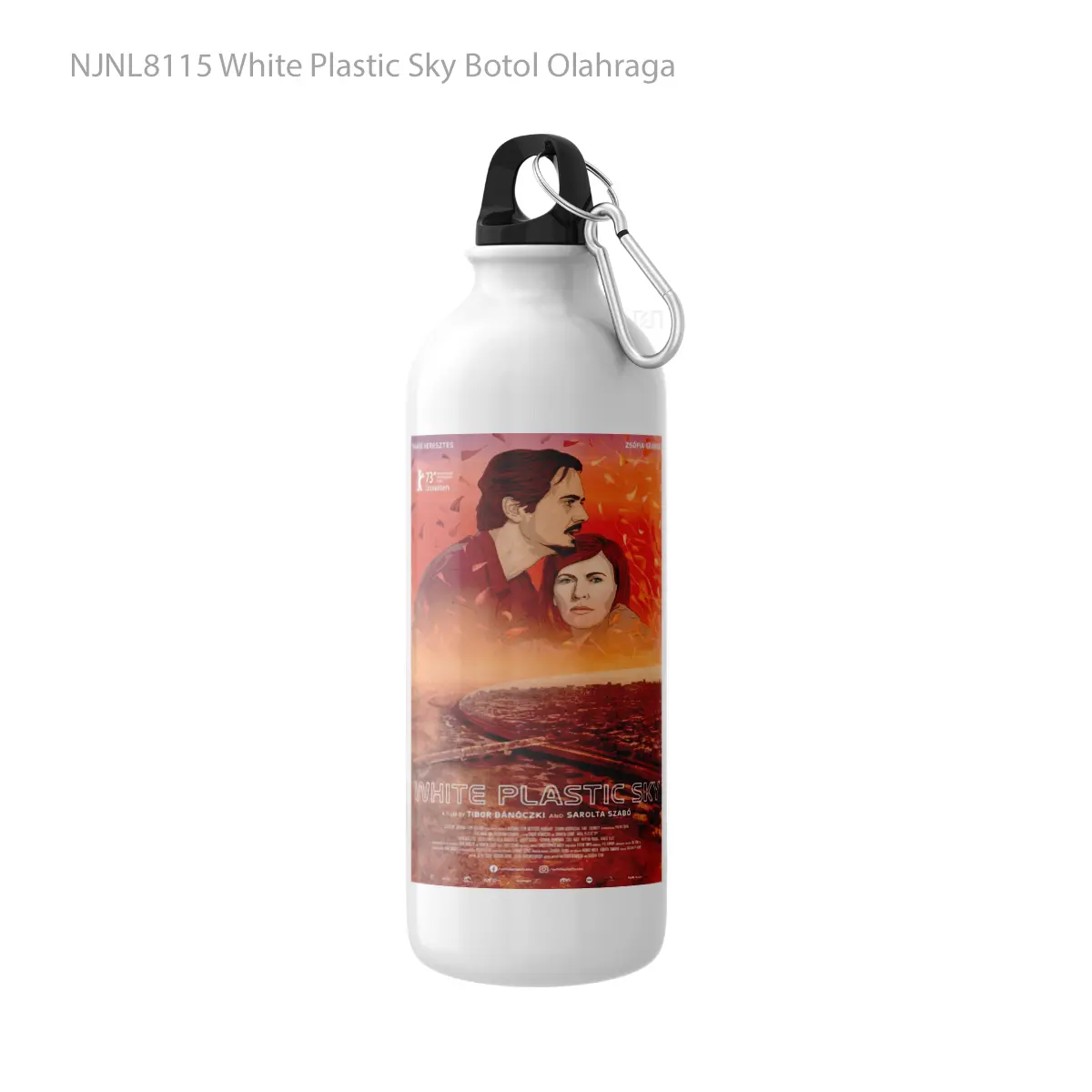Botol White Plastic Sky - Toon Sport Bottle